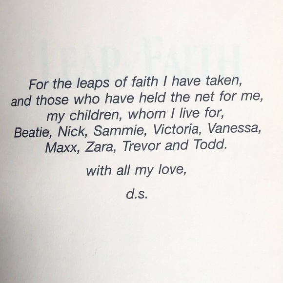 Danielle Steel hardback book Leap Of Faith - Picture 6 of 7